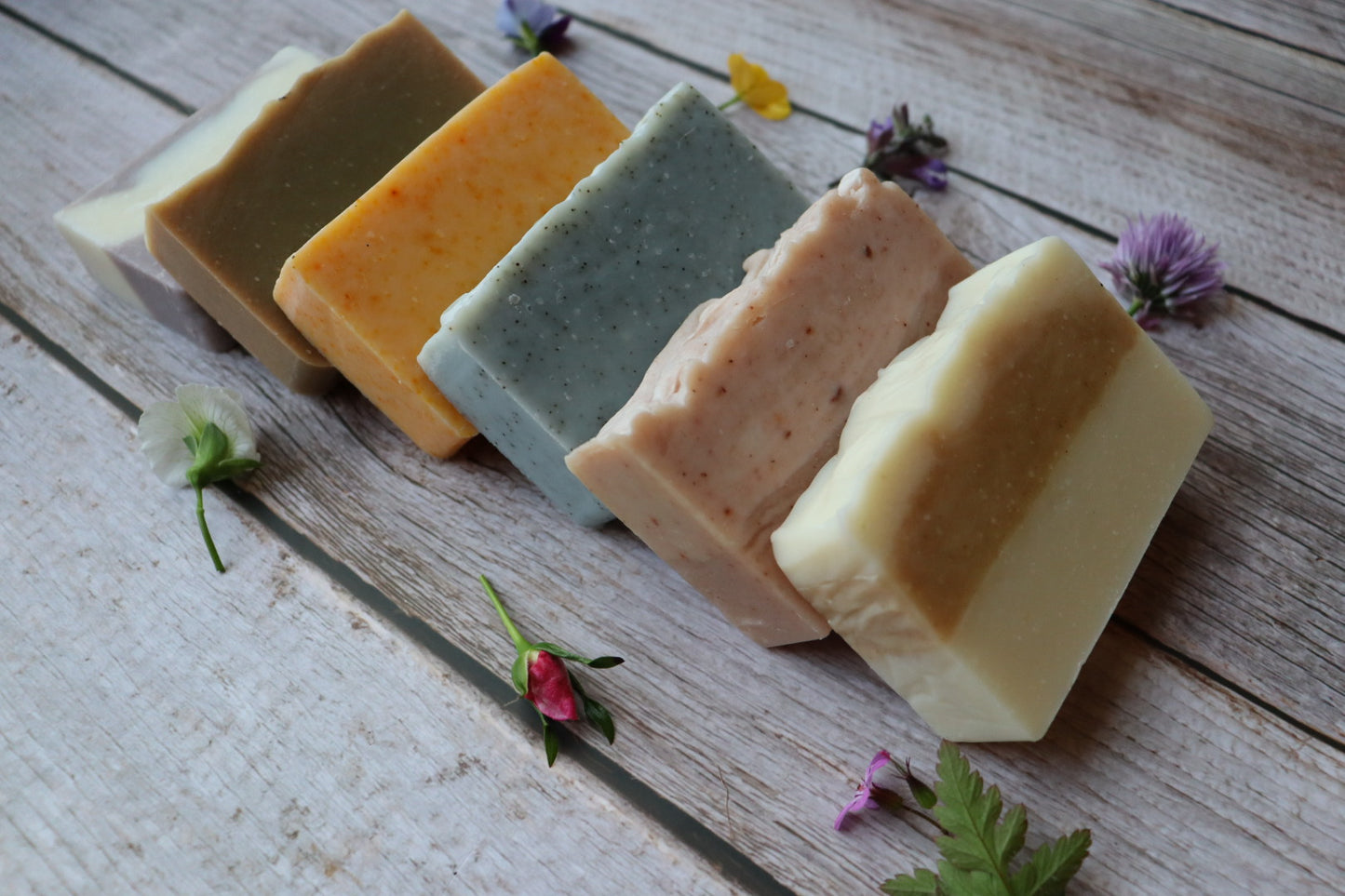 Assorted Handmade Soaps | Pot Marigold Handmade Soaps and Skincare