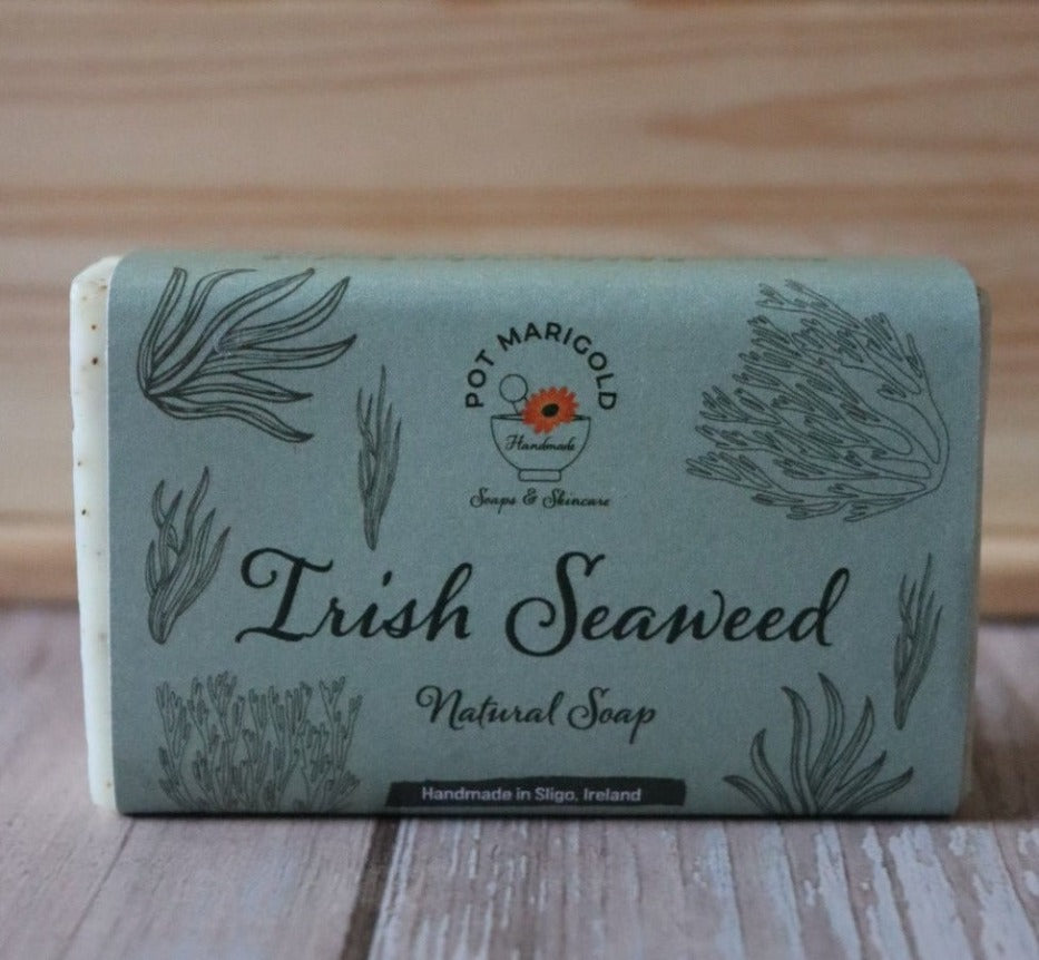 Irish Seaweed Natural Soap/ Pot Marigold. Handmade