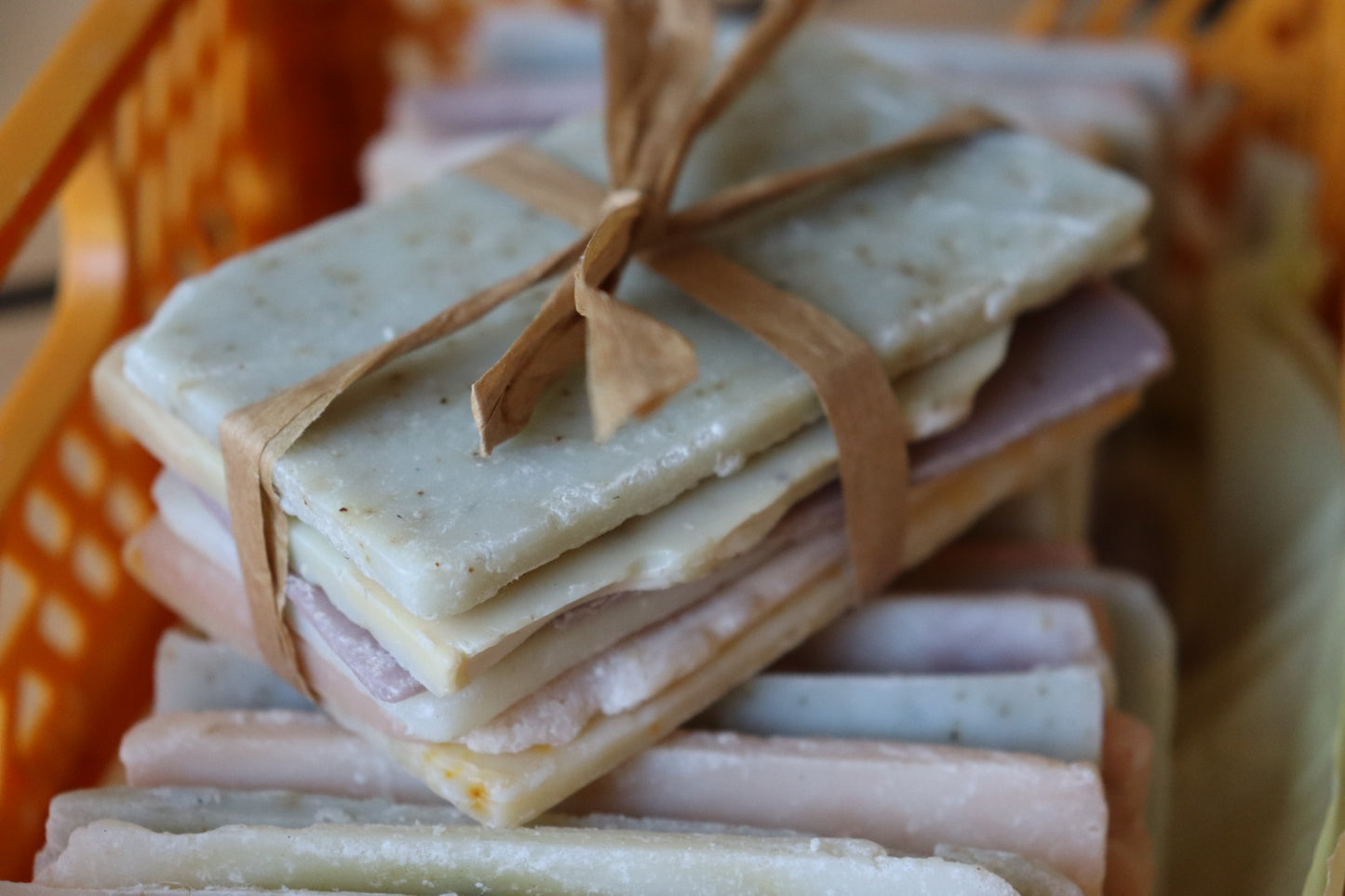 Soap Slices 2 / Pot Marigold. Handmade