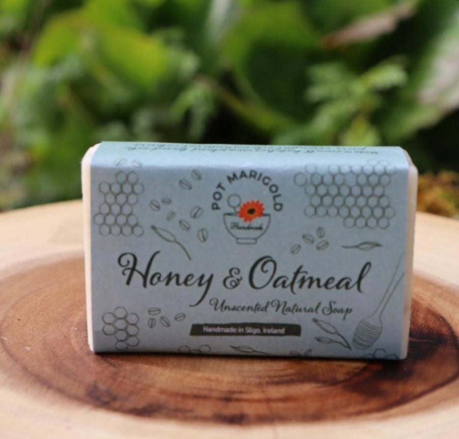 Honey, moistorising soap/ Pot Marigold. Handmade