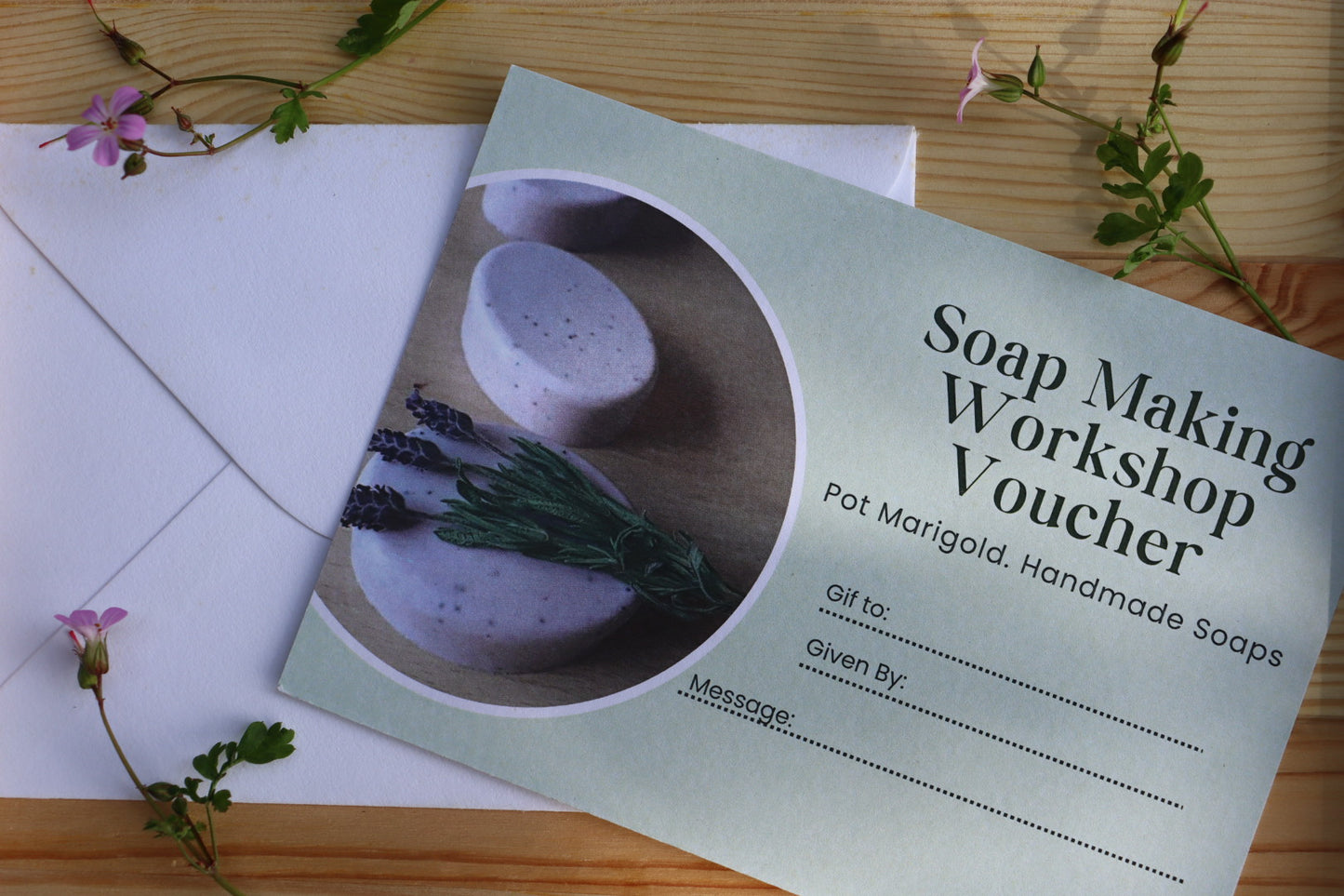 Pot Marigold Gift Vouchers