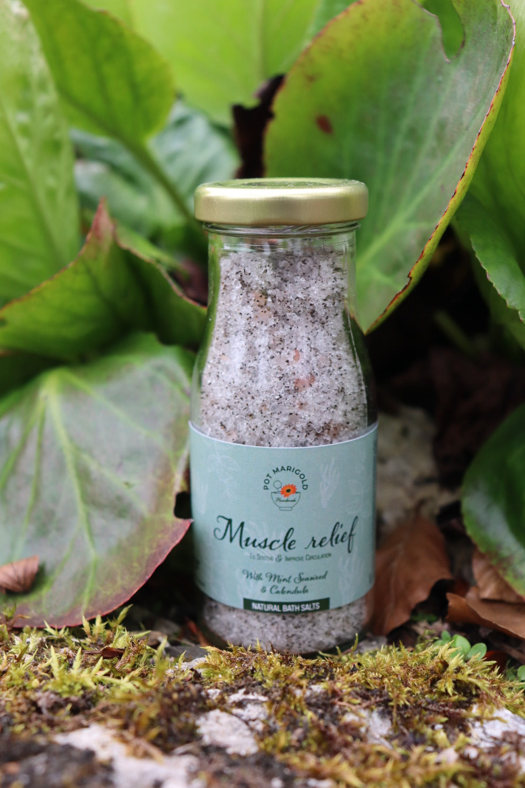 Muscle Relief Bath Salts/ pot marigold.handmade