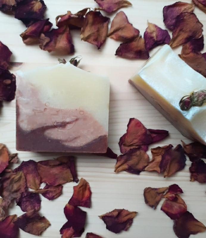 Wild Rose Natural Soap | Pot Marigold Handmade Soaps and Skincare