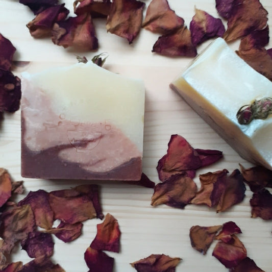 Wild Rose Natural Soap | Pot Marigold Handmade Soaps and Skincare