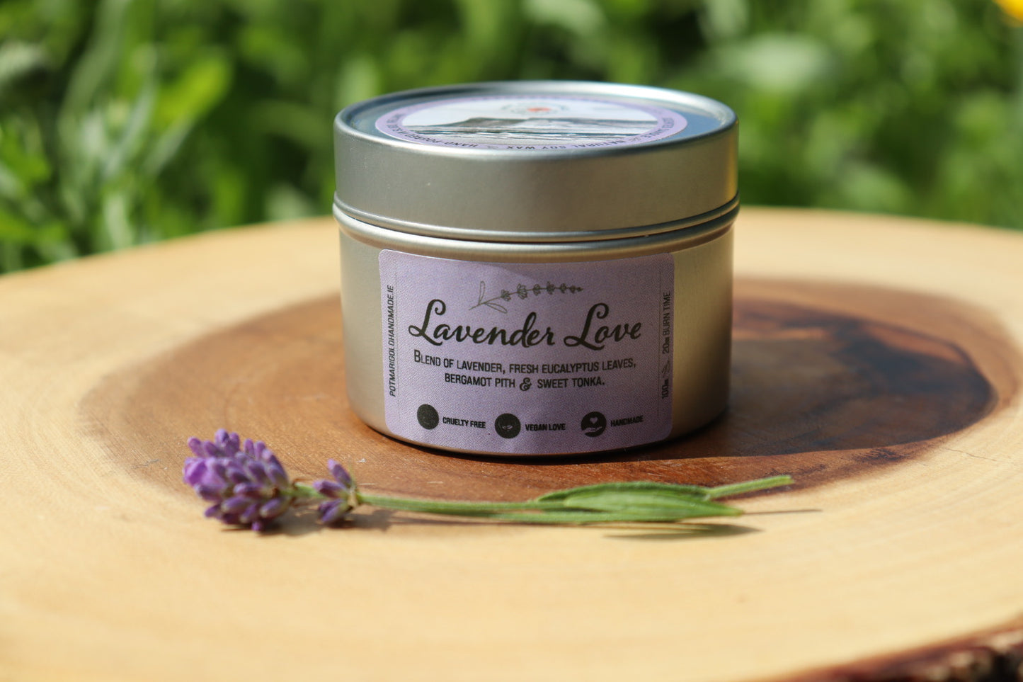 Scented Soy Wax Candle