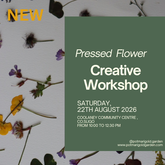NEW-Pressed Flower Creative Workshop