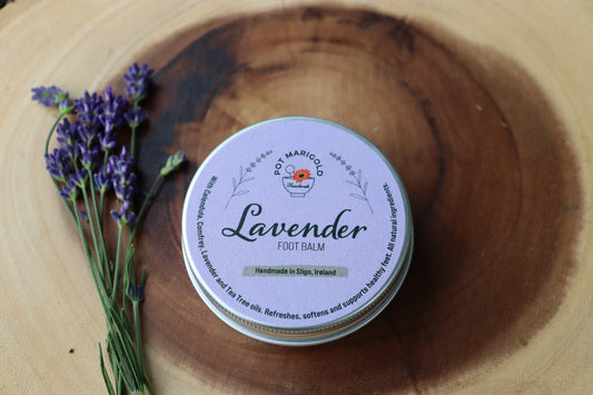 Lavender Foot Balm/ Pot Marigold.Handmade